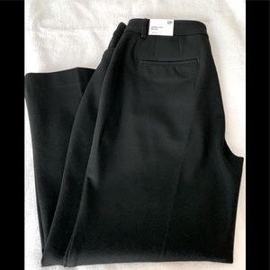 Express Cropped Flare High Rise slacks